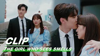 Mingchen and Fenfen Take Couple Pictures | The Girl Who Sees Smells EP04 | 你好我的对面男友 | iQIYI