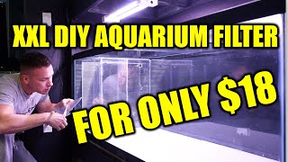 EASY!! DIY aquarium filter for ANY SIZE fish tank