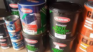 Current price of Plascon paint/cost and size, save your money