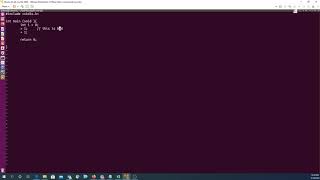 C Programming | Example Case : error: expected expression before ‘=’ token and how to solve