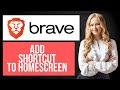 How to Add Shortcut in Brave Browser | Customize Your New Tab Page