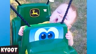 TRY NOT TO LAUGH Outside Fun | Baby Cute Funny Moments