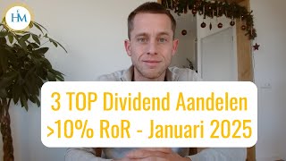 3X Beste Dividend Aandelen om te Kopen - Januari 2025 #aandelen #dividend #beleggen #investeren