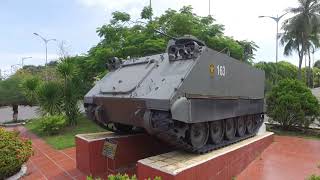 M113 APC and M132 Armored Flamethrower Walkaround Videos Vietnam. DJI Osmo