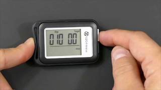 SC 3D Pedometer - Setting the Daily Step Target