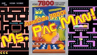 AtariCade 7800! Ms. Pac Man!