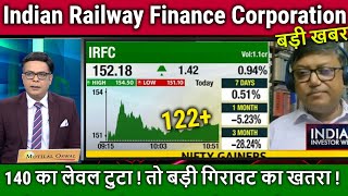 Indian Railway Finance Corporation share long term Target/Expert Analysis,irfc share latest news