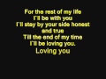 Maher Zain For the Rest of My Life lyrics