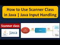 What is the Scanner class in Java? | How to Use Scanner Class in Java | Java IO | Java Tutorial