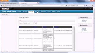 OpenNTF Project: XPages Log File Reader