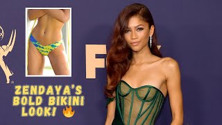 Zendaya Stuns in Transparent Bikini on Vacation – See the Photos!