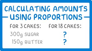 GCSE Maths - Scaling Up and Down Using Proportions (2026/27 exams)