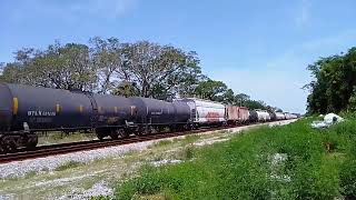 103-09 With 2 GP40'S Passing Me May 9, 2023