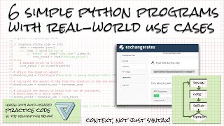 6 Python IPO Example Programs with Real-World Applications