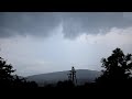 very close up lightning strike cg bardzo bliskie wyładowanie doziemne cg czaniec 10.06.2018