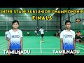 ADHAV SURYA vs DIVINE | INTERSTATE SUB JUNIOR CHAMPIONS | U15  BOYS SINGLES | FINALS