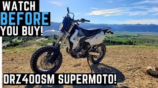 Watch BEFORE Buying a DRZ SuperMoto! DRZ400SM Suzuki DRZ Exploring Utah, Trails, Adventures!