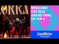 🇪🇸Benidorm Fest 2024 - Grand Final: My Top 8