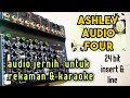 ASHLEY AUDIO FOUR mixer 4 channel mono yang super JERNIH!