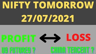 NIFTY PREDICTION & NIFTY ANALYSIS FOR 27 JULY I NIFTY PREDICTION TOMORROW I BANK NIFTY TOMORROW