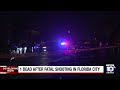 1 killed in Florida City shooting