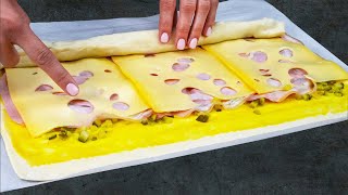 Since I cook this tasty puff pastry appetizer, the kids don't want pizza anymore!