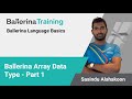 Ballerina Language Array Data Type - Part 1