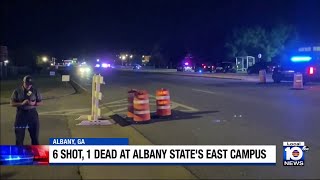 1 killed, 5 injured in Albany State University shooting