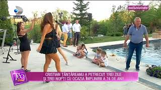 Teo Show (23.04.) -Milionarul Cristian Tantareanu a implinit 74 de ani !  Partea 2