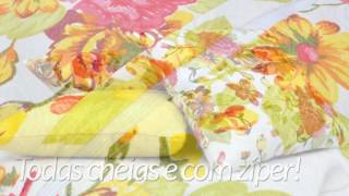 Kit Almofadas Decorativas Charme - Amarelo