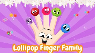 Finger Family Song With Lollipop | Color Finger Family | Nursery Rhyme & Kids Songs