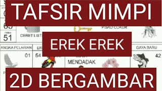TAFSIR MIMPI EREK EREK 2D BERGAMBAR | SDY HK SGP