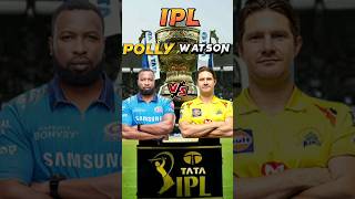 Kieron Pollard vs Shane Watson in IPL 💫 #shorts #youtubeshort #ipl