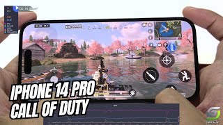 iPhone 14 Pro test game Call of Duty Mobile CODM 2024 | Apple A17 Pro