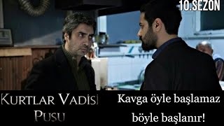 Polat Alemdar : Kavga öyle başlamaz, böyle başlanır! - Kurtlar Vadisi Pusu 284.Bölüm