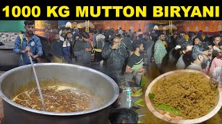 Early Morning 4 AM Mutton Biryani Making | Anand Dum Biriyani at Hoskote Bangalore | Foodie Robin