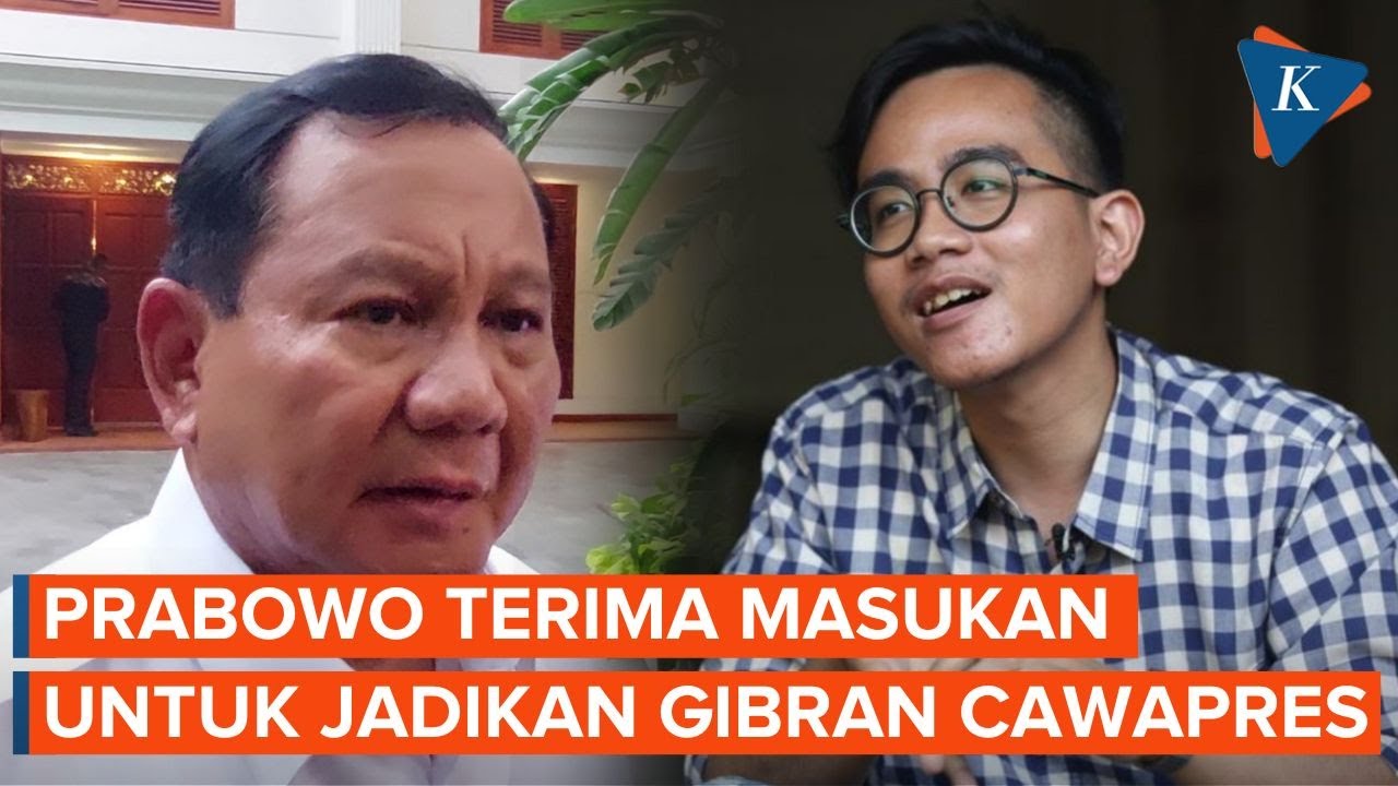 Prabowo Terima Usul Aktivis 98 Untuk Jadikan Gibran Jadi Cawapres - YouTube