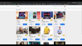 E Commerce Application - Intro Video Angular frontend Spring Boot backend