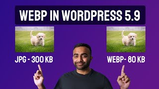 How to Use WebP images with WordPress 5.9 #Shorts