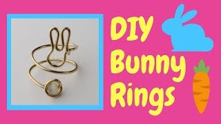 DIY Bunny Ring Tutorial Easy Jewelry Making Project