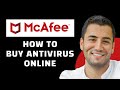 How to Purchase McAfee Antivirus Online (2024)