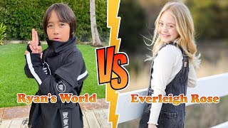 Ryan's World VS Everleigh Rose Soutas Transformation 👑 New Stars From Baby To 2023