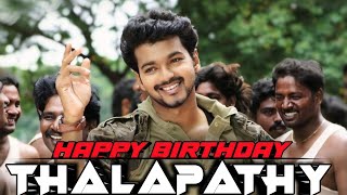 THALAPATHY VIJAY BIRTHDAY MASHUP 2021 | Micheal Christy | TAK Official | @actorvijay..official