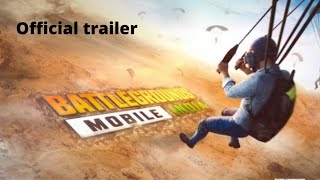 Battleground mobile India official trailer | India pubg