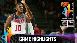 USA v Serbia - Game Highlights - Final - 2014 FIBA Basketball World Cup