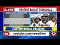 bbmp bans protests at town hall