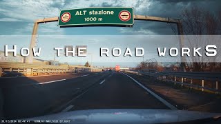 HYPERLAPSE 4K | A4 HIGHWAY | INFRASTRUCTURES Italy