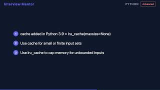lru_cache vs cache: Python Memoization Explained