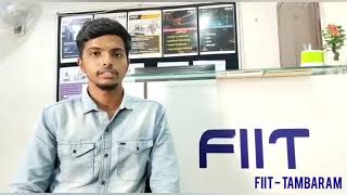 Student Review about FIIT TAMBARAM Branch @fiitformacion