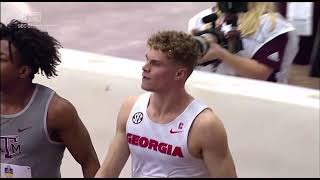 SEC INDOOR 2022 : MATTHEW BOLING (GEORGIA) NEW PB IN 60M 6.59